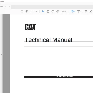 CAT FBL-10 LHD Utility Operator’s Manual BI180767 - PDF DOWNLOAD