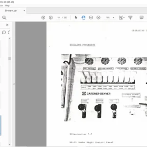 CAT MINE-KING™ MK-35 HYDRAULIC JUMBO OPERATING INSTRUCTIONS MANUAL - PDF DOWNLOAD