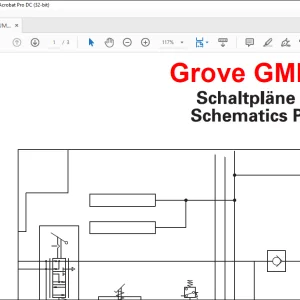 GROVE Crane GMK4100LB PNEUMATIC Schematic Manual 41004132 - PDF DOWNLOAD