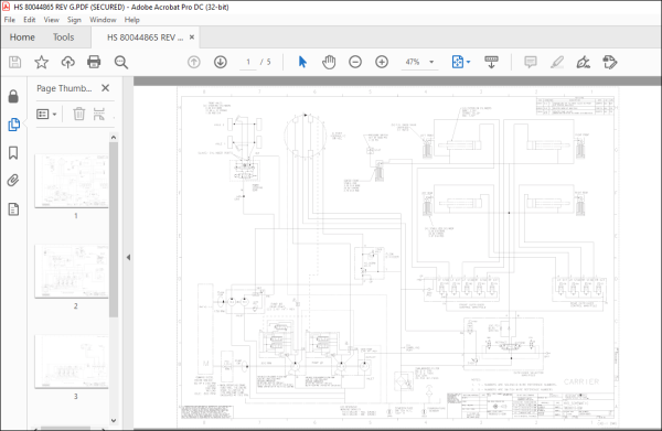 GROVE Crane TMS80013 Hydraulic Schematic Manual - PDF DOWNLOAD ...