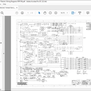 GROVE Crane  TMS870B  Electrical Schematic Manual - PDF DOWNLOAD