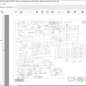 GROVE Crane TTS870B BOOM  Electrical Schematic Manual  - PDF DOWNLOAD