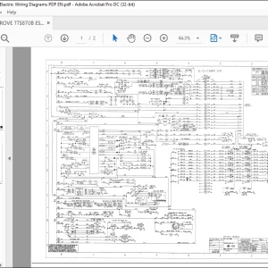 GROVE Crane TTS870B Electrical Schematic Manual -  PDF DOWNLOAD