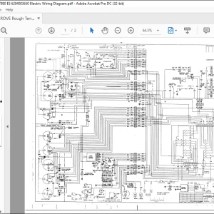GROVE Rough Terrain Cranes RT980 Electrical Schematic Manual -  PDF DOWNLOAD