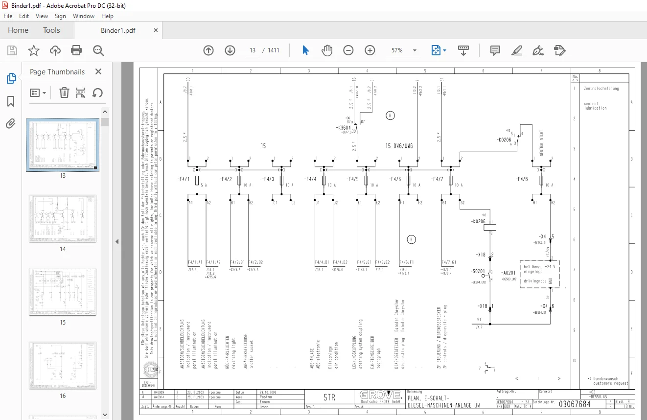 Grove Crane GMK 3055 Electric Schematic Manual - PDF DOWNLOAD - Image 4