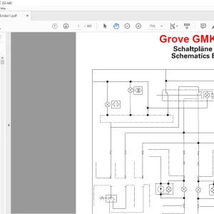 Grove Crane GMK 5095 Electrical Schematic Manual - PDF DOWNLOAD