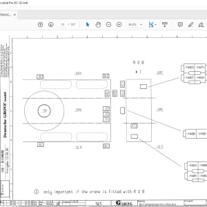 Grove Crane GMK 6220 Electric Wiring Diagram Manual - PDF DOWNLOAD