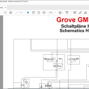 Grove Crane GMK5170 Hydraulics Schematics Manual _EN_DE - PDF DOWNLOAD