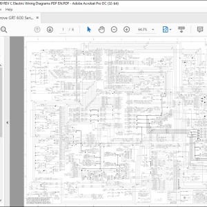 Grove  Crane GRT 600 Series Electrical  Schematic Manual - PDF DOWNLOAD