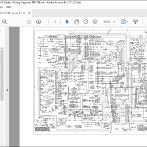 Grove Crane GRT600 Series Electrical Schematic Manual - PDF DOWNLOAD