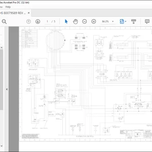 Grove Crane GRT655 Hydraulic Schematic Manual HS80079589  - PDF DOWNLOAD