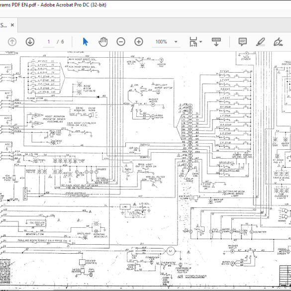 Grove Crane TM 1150 Electrical Schematic Manual - PDF DOWNLOAD