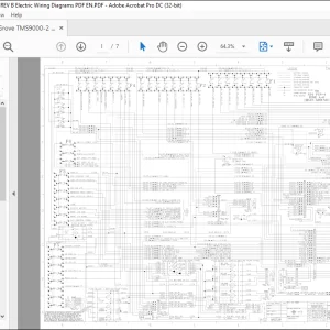 Grove Crane TMS9000-2 Electrical Schematic Manual -  PDF DOWNLOAD