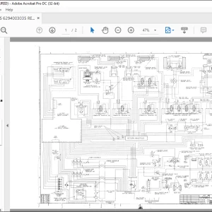 Grove Rough Terrain Cranes RT980 Hydraulic  Schematic Manual - PDF DOWNLOAD