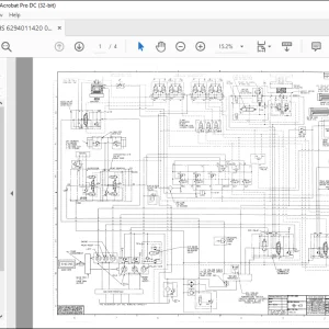 Grove Rough Terrain Cranes TM9120 Hydraulic Schematic Manual  - PDF DOWNLOAD