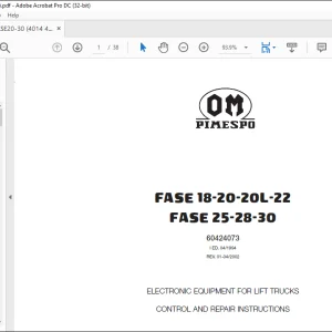 OM PIMESPO ASSALE 40 60 WD AXLE XD 40 - XD 45 - XD 50 REPAIR MANUAL - PDF DOWNLOAD