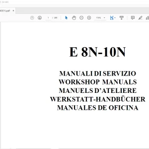 OM Pimespo E 8N-10N Workshop Manual - PDF DOWNLOAD