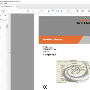 STILL STED FORKLIFT Configuration Workshop Manual - PDF DOWNLOAD