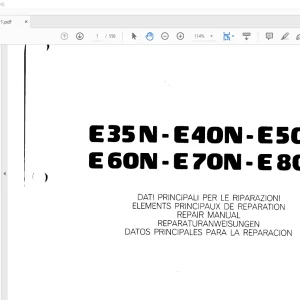 STILL STED FORKLIFT E35N-E40N-E50N E60N-E70N-E80N Repair Manual  - PFD DOWNLOAD