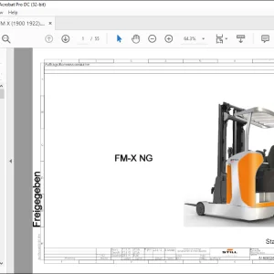 STILL STED FORKLIFT FM-X NG WIRING SCHEMATICMANUAL - PDF DOWNLOAD
