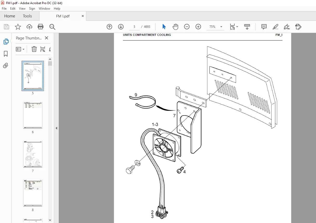 STILL STED Forklift Reach mast stacker FM I Spare Parts List Manual - PDF DOWNLOAD - Image 4