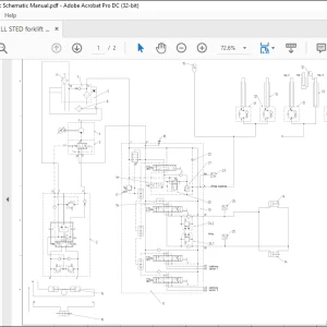STILL STED forklift RX20 Hydraulic Schematic Manual  - PDF DOWNLOAD