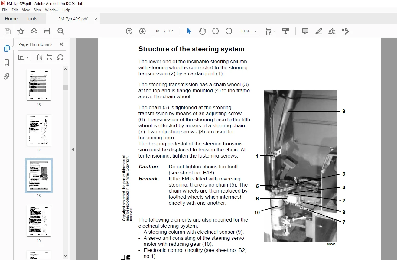 STILL STED forklift Wagner FM Type 429 Workshop Manual -  PDF DOWNLOAD - Image 4