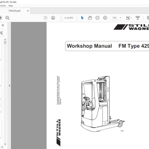 STILL WAGNER FM Type 429 Workshop Manual - PDF DOWNLOAD