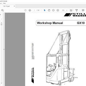 STILL Wagner GX10 workshop Manual - PDF DOWNLOAD