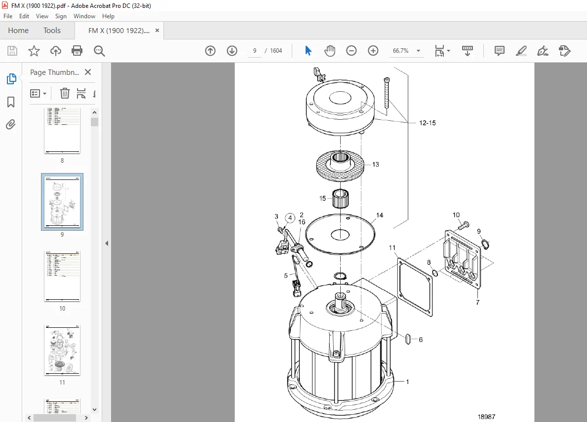 STILL STED Forklift Reach mast stacker FM-X Spare Parts List Manual (1900 1922) - PDF DOWNLOAD - Image 2