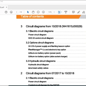 STILL STED forklift SXD SXD20 Double pallet stacker Electrical and hydraulic Circuit diagrams schematic Manual - PDF DOWNLOAD