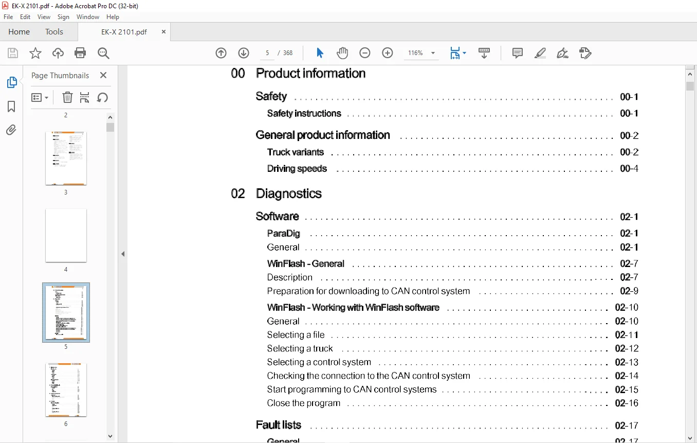 Still STED Forklift High-level order picker EK-X2101 EK-X10 2101 Workshop Manual - PDF DOWNLOAD - Image 3
