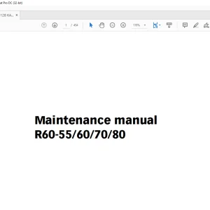 Still STED Forklift R60-55 60 70 80 Maintenance manual - PDF DOWNLOAD