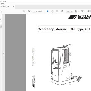 Still STED WAGNER FM-I Type 451 Workshop Manual - PDF DOWNLOAD