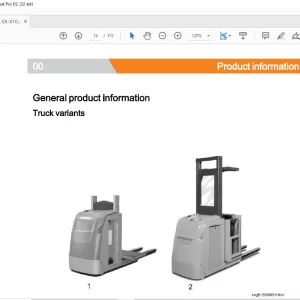 Still STED forklift High-level order picker EK-X 2101 EK-X10 2101 Workshop Manual - PDF DOWNLOAD