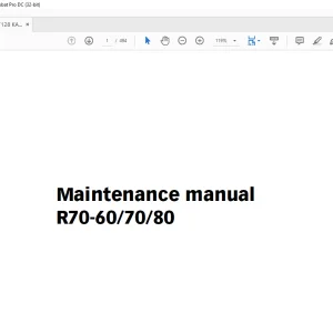 Still STED forklift R70-60 70 80 Maintenance manual - PDF DOWNLOAD