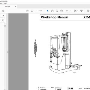 Still STED forklift XR-N Workshop Manual - PDF DOWNLOAD