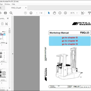Still Wagner FMQ-25 Workshop Manual - PDF DOWNLOAD