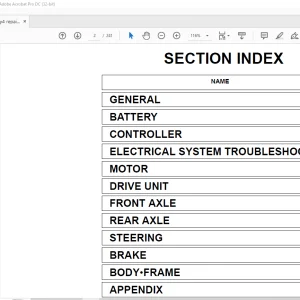 Toyota Towing Tractor CBT4 CBT6 CBTY4 Service Manual 6065409 - PDF DOWNLOAD