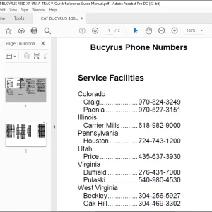 CAT BUCYRUS Allen-Bradley Bulletin 1500 Isolator Handle and Isolator Assembly Adjustment and Maintenance Manual  - PDF DOWNLOAD 