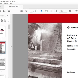 CAT BUCYRUS Allen Bradley Bulletin 161 AC Drive (Series B) User Manual - PDF DOWNLOAD