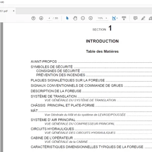 CAT BUCYRUS Foreuse 49RIII Manuel d’Entretien et d’Opération 10203 - PDF DOWNLOAD (French)