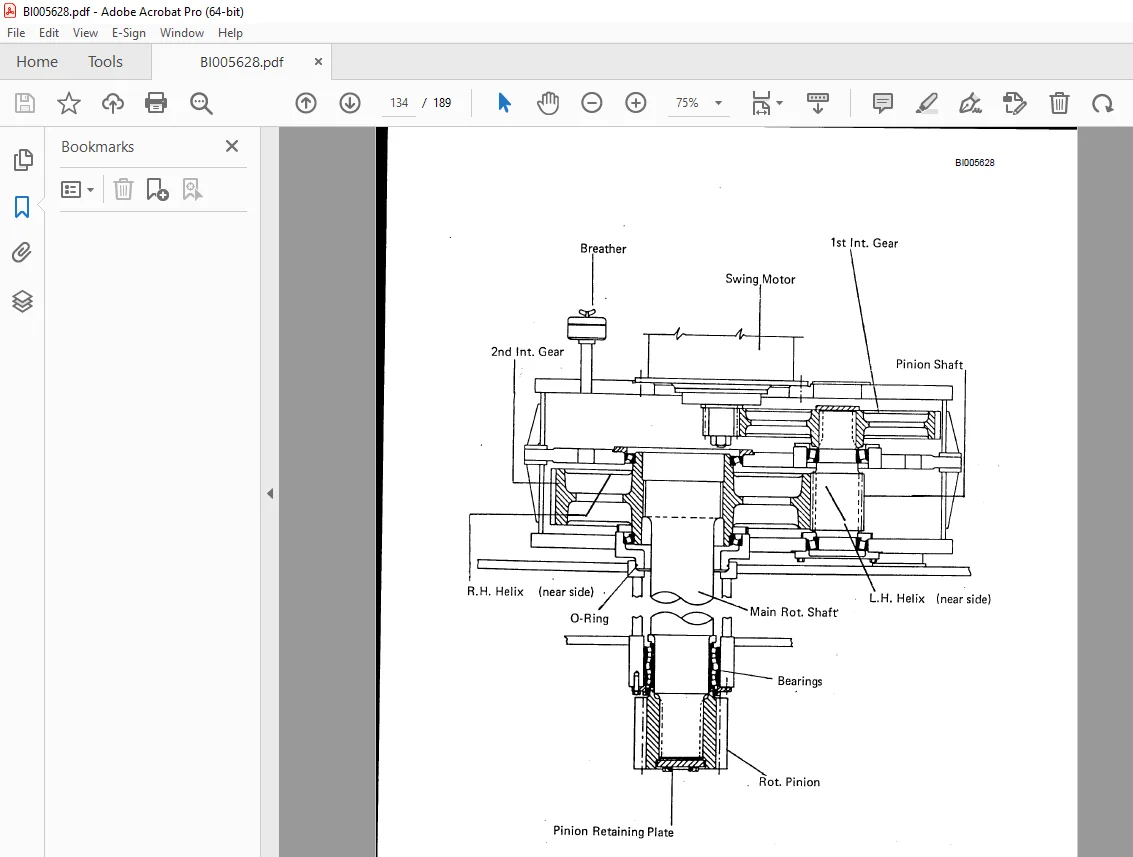 CAT BUCYRUS MARION 201-M MINING SHOVEL MAINTENANCE and OPERATION MANUAL BI005628 - PDF DOWNLOAD - Image 4