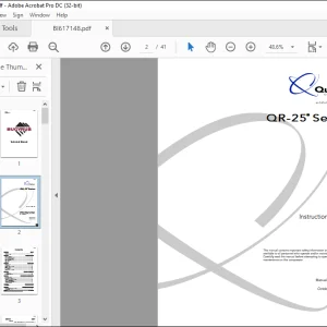 CAT BUCYRUS Quincy QR-25® Series Instruction Manual - PDF DOWNLOAD