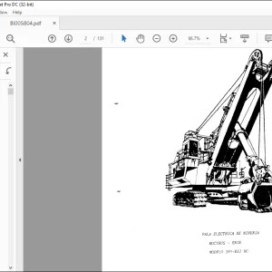 CAT Bucyrus 295-BII DC PALA ELECTRICA DE MINERIA MANUAL DE MANTENCION MECANICA  - PDF DOWNLOAD (Spanish)