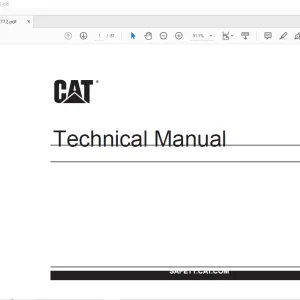 CAT Bucyrus FBR-15 Coal Hauler Operator’s Manual BI180772 - PDF DOWNLOAD