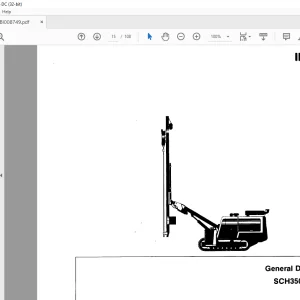 CAT Bucyrus SCH3500 HYDRA·TRAC™ OPERATING MANUAL BI008749 - PDF DOWNLOAD
