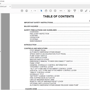 CAT Bucyrus VT630-44 Series Longwall Mover Operation, Maintenance, Troubleshooting Manual BI000843 - PDF DOWNLOAD
