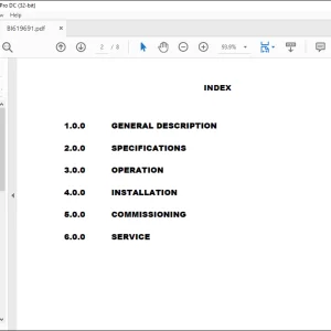 CAT FVW100 MINING SHOVEL OPERATING INSTRUCTIONS MANUAL  - PDF DOWNLOAD