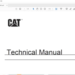CAT Marion DC2000 Digital Adjustable Speed Drive GEH-6005 Hydraulic Excavator Operation and Maintenance Manual - PDF DOWNLOAD